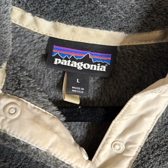 Patagonia Re-Tool Snap T Pullover Gray Size Large - Picture 2 of 5